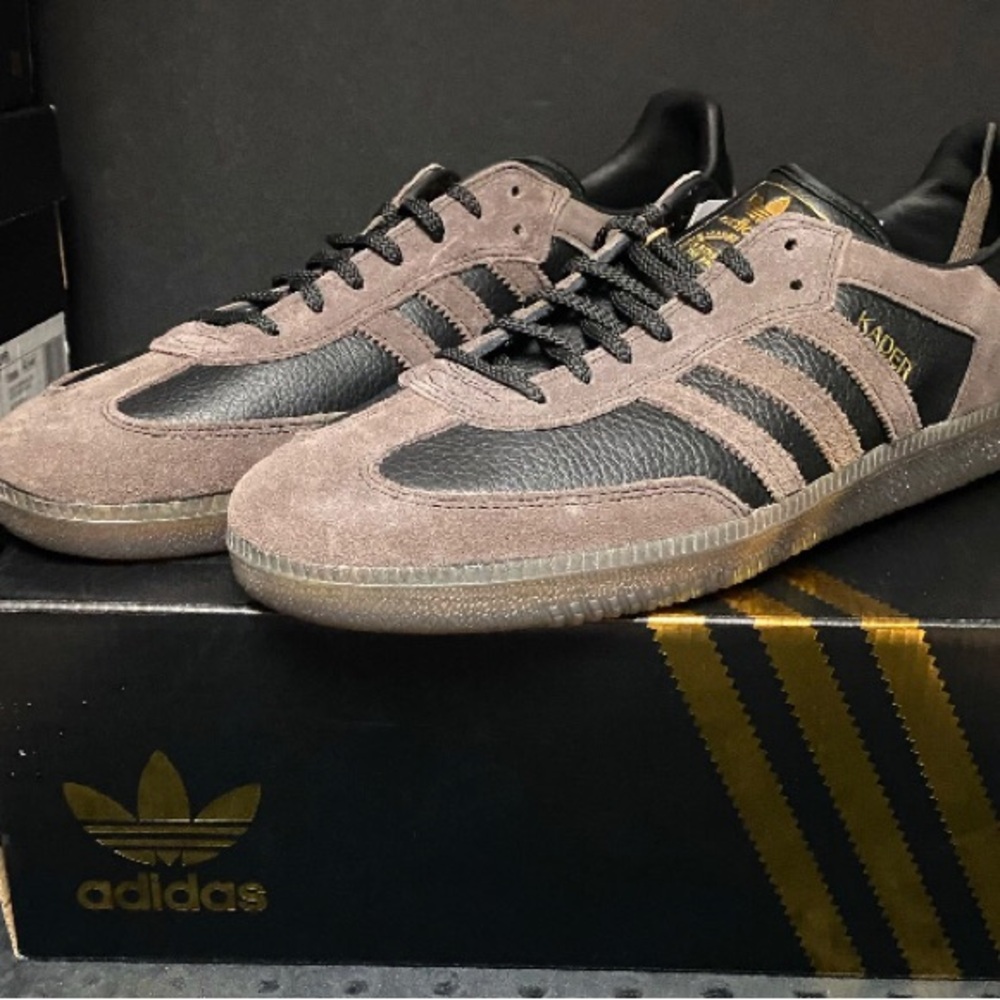 Adidas Samba ADV x Kader Sylla “Brown Gum” 13M DS IF9235
